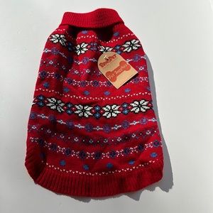 Bing pet Red Sweater for Dogs
